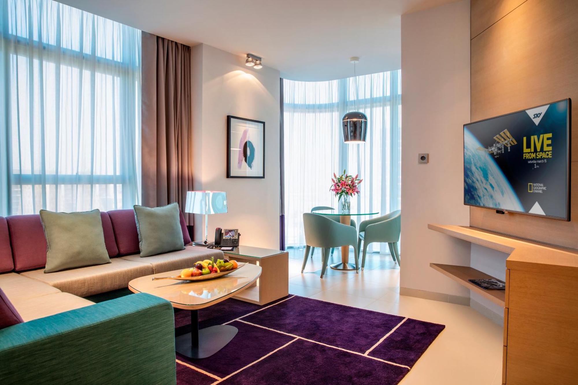Capital Centre Arjaan By Rotana Aparthotel Abu Dhabi Luaran gambar